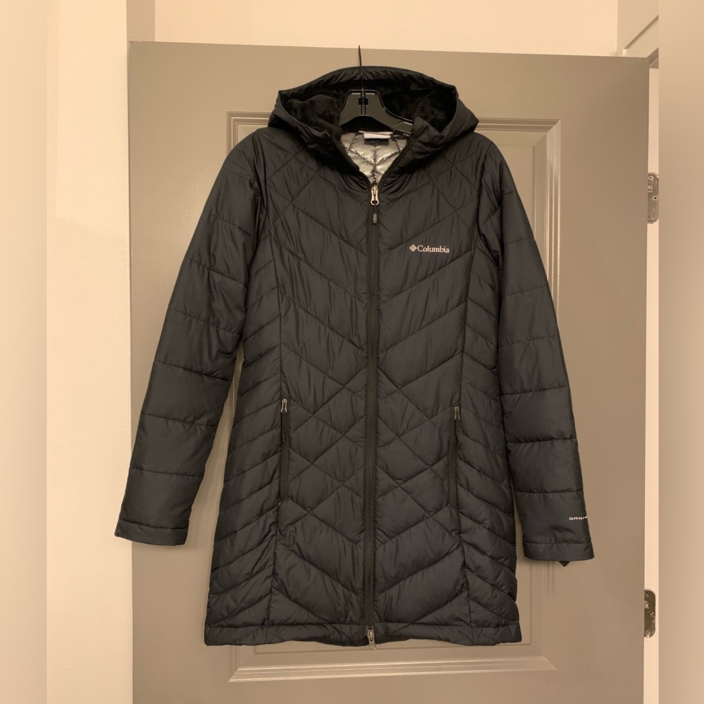 Columbia Women's Omni Heat Black Puffer Coat